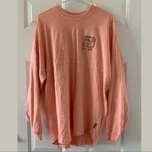 NWOT Disney World Rose Gold Peach Spirit Jersey